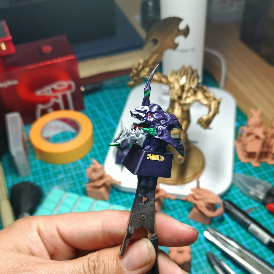 

1 Pcs Personalized Keycap Eva Keycap Evangelion Runaway No. 1 Machine Runaway No. 2 Machine Mechanical Keyboard Keycaps Gift