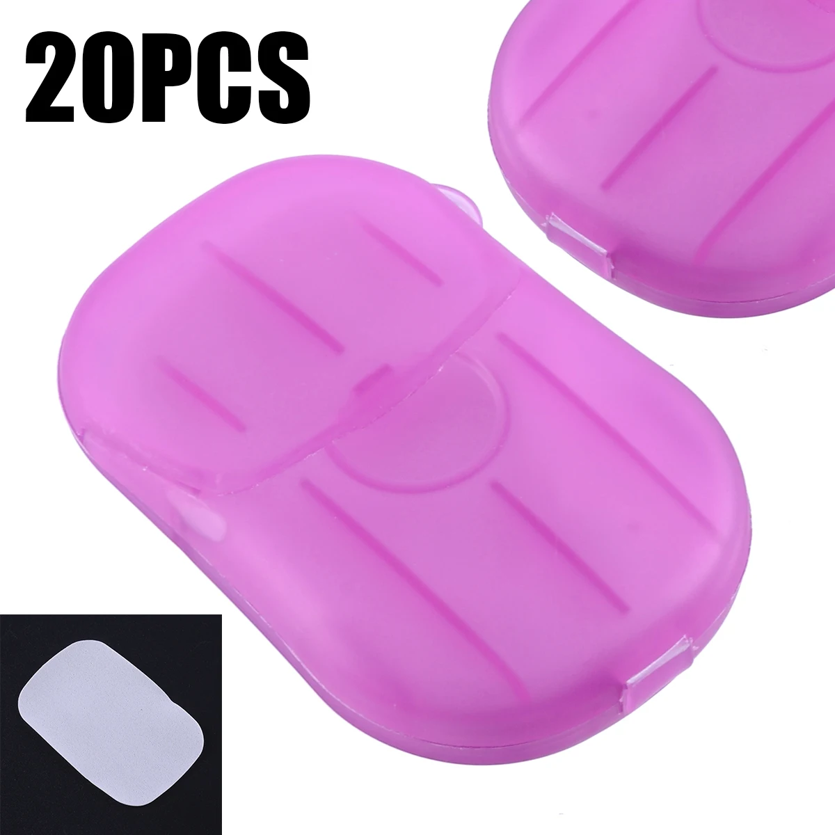 20 шт./корт. Уличные инструменты дорожный бумажный лист для мыла отдыха на природе