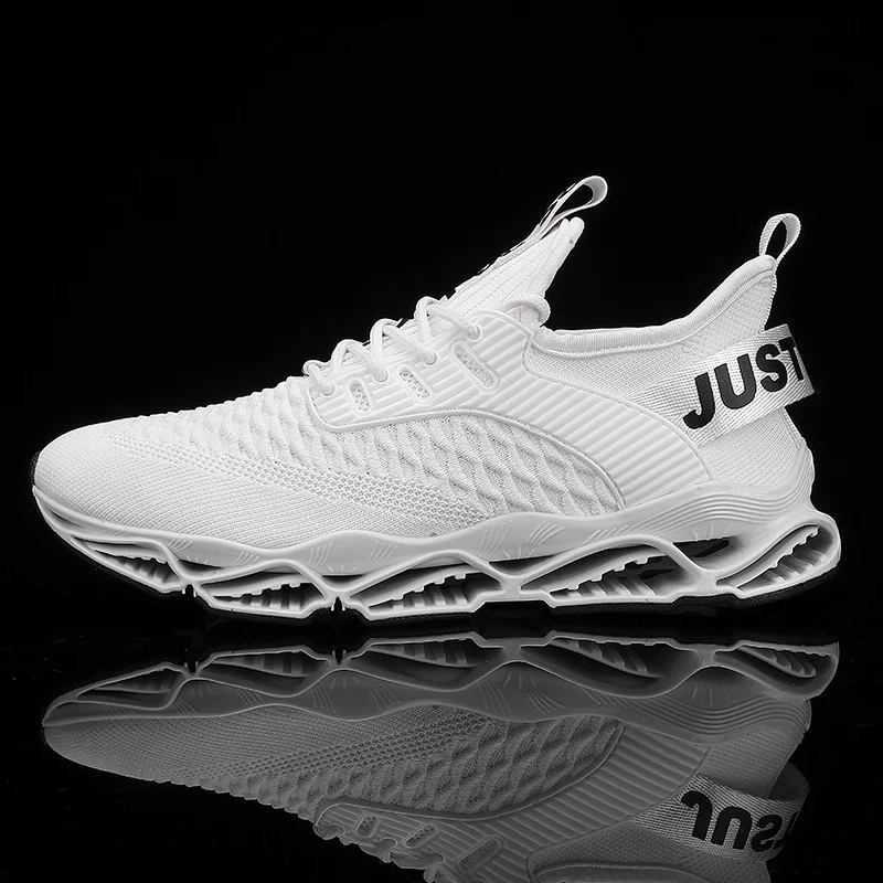 Новинка 2019 дышащие мужские кроссовки для бега спортивная обувь осенние