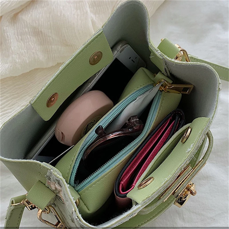 Женская сумка-мессенджер с цветочной вышивкой Высококачественная Роскошная