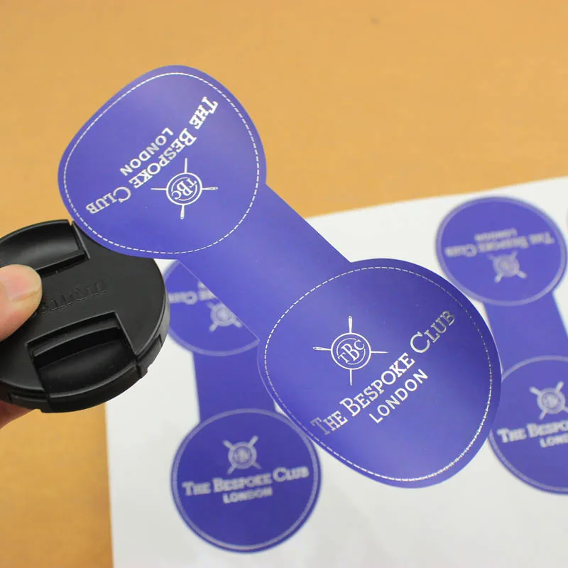 Printing High Quality Custom Adhesive Paper Stickers with Glossy Lamination Surface Finishing | Канцтовары для офиса и дома