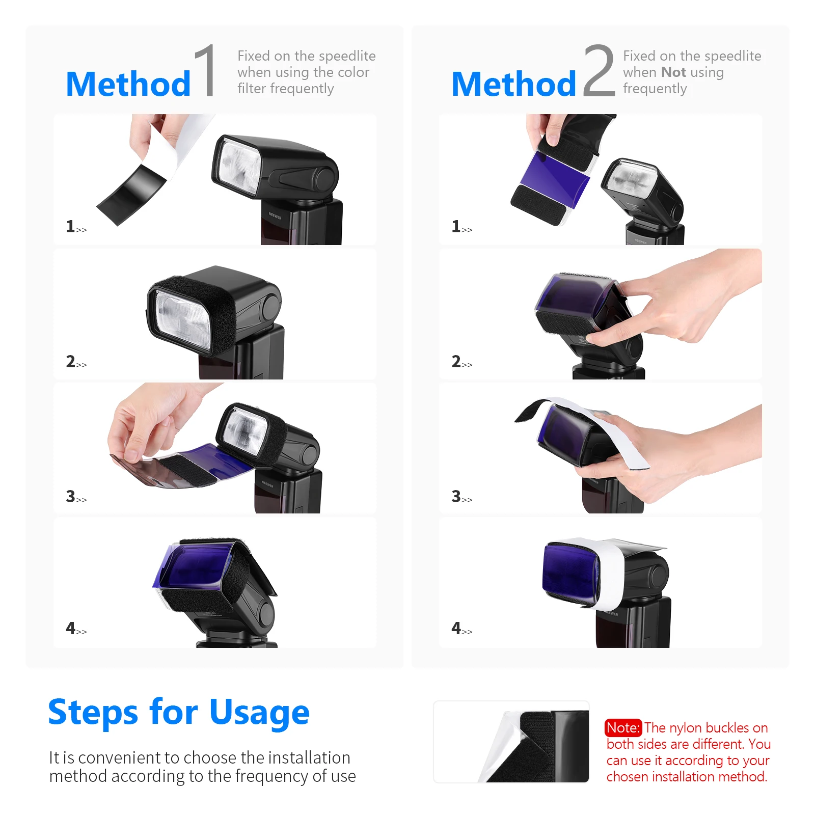 Neewer фотография Speedlite вспышка 35 шт. квадратный полный цвет баланс гелевый фильтр |