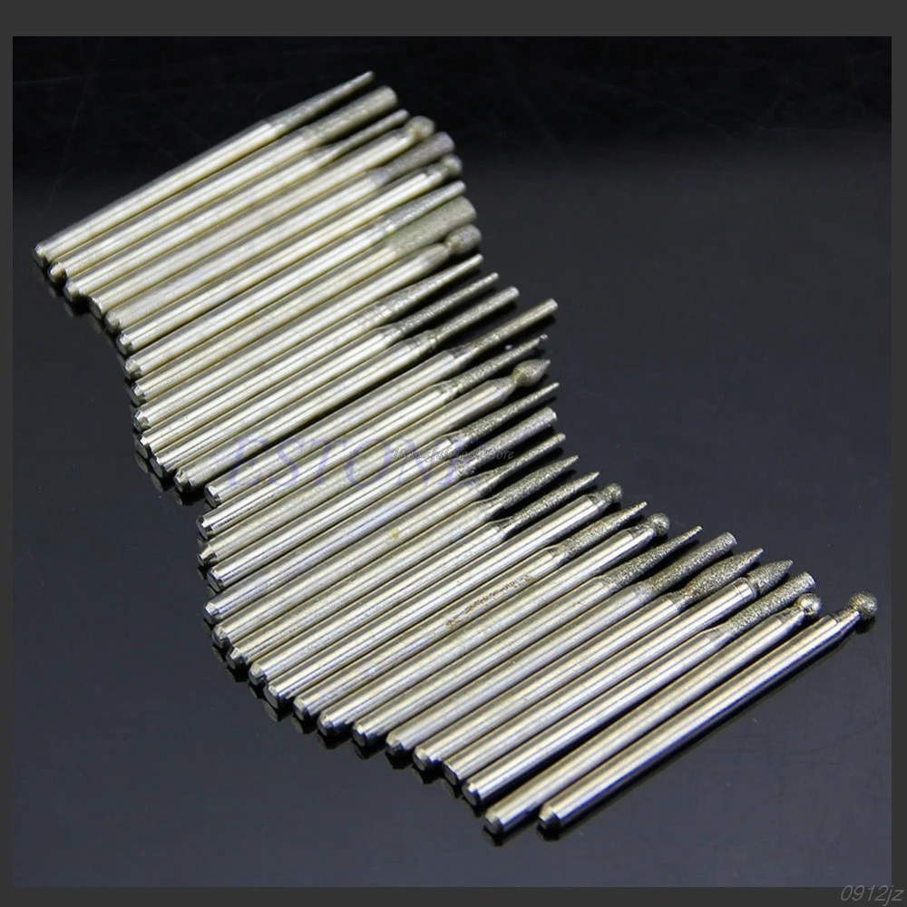 Набор алмазных сверл 30 шт. для гравировки карты набор инструментов шлифования |