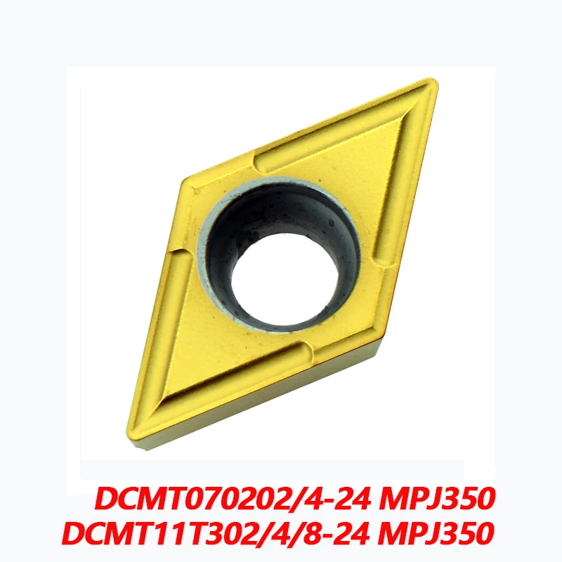 100% оригинал DCMT DCMT070202 24 MPJ350 DCMT070204 11T302 11T304 11T308 твердосплавные вставки