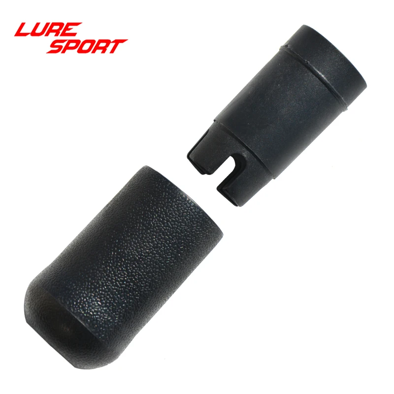 LureSport 3 шт. графитовый подвес резиновых покров на ягодицы удочка строительный