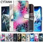 Чехол-книжка для Samsung Galaxy A30, A20, A3 2016, A5 2017, A50, A40, кожаный, роскошный, с отделением для карт