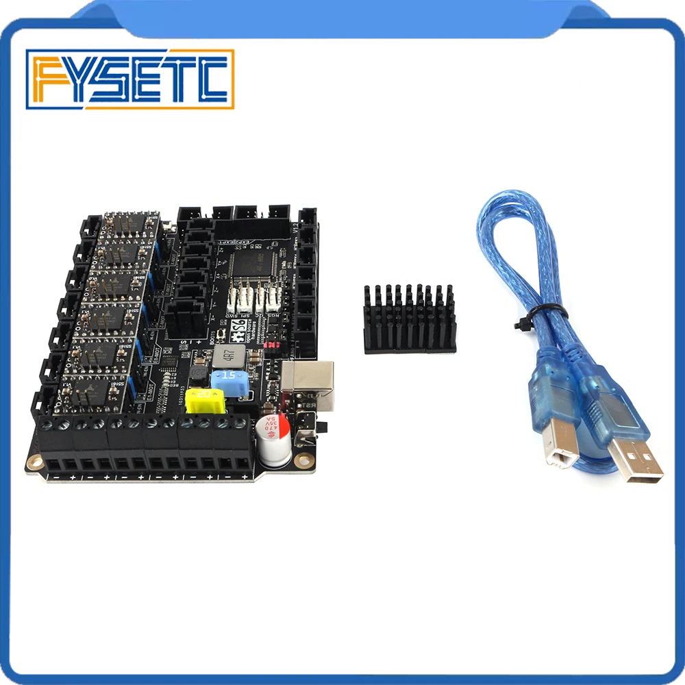 S6 V2.0 доска 32 бит Управление для записей 6 шт. TMC5161 V1.0 Драйвер шагового двигателя SPI