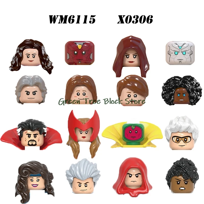 WM6115 X0306 ведьма быстро Серебряный доктор зимняя голова выражение оружие аксессуар