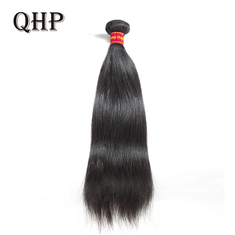 Brazilian Straight Human Hair Weaves Bundles 1/3 Pcs Natural Black Remy Hair 100% Human Hair Bundles