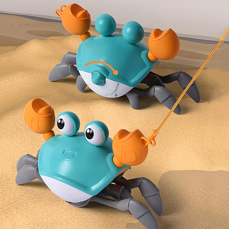 

Children Bathing Shark Crab Wind Up Amphibious Cute Crab Baby Bath Toys Beach Water Toys Buoyancy Crab Swimming Pool Shower Toys