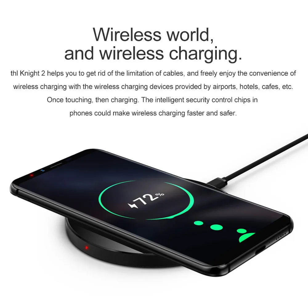 Лучшая цена 4G Android мобильный телефон Восьмиядерный ОЗУ 4 Гб ПЗУ 64 Гб Беспроводное зарядное устройство Смартфон Высокое качество покупка