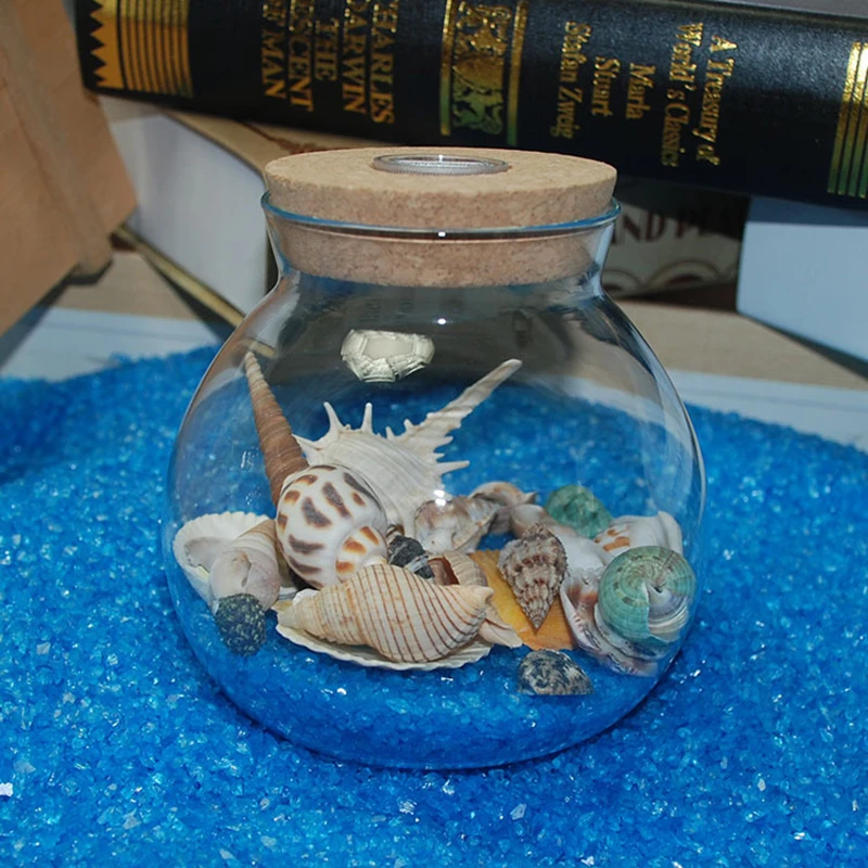 1 сумка смешанного океан ракушки пляж тема вечерние свадебные украшения из