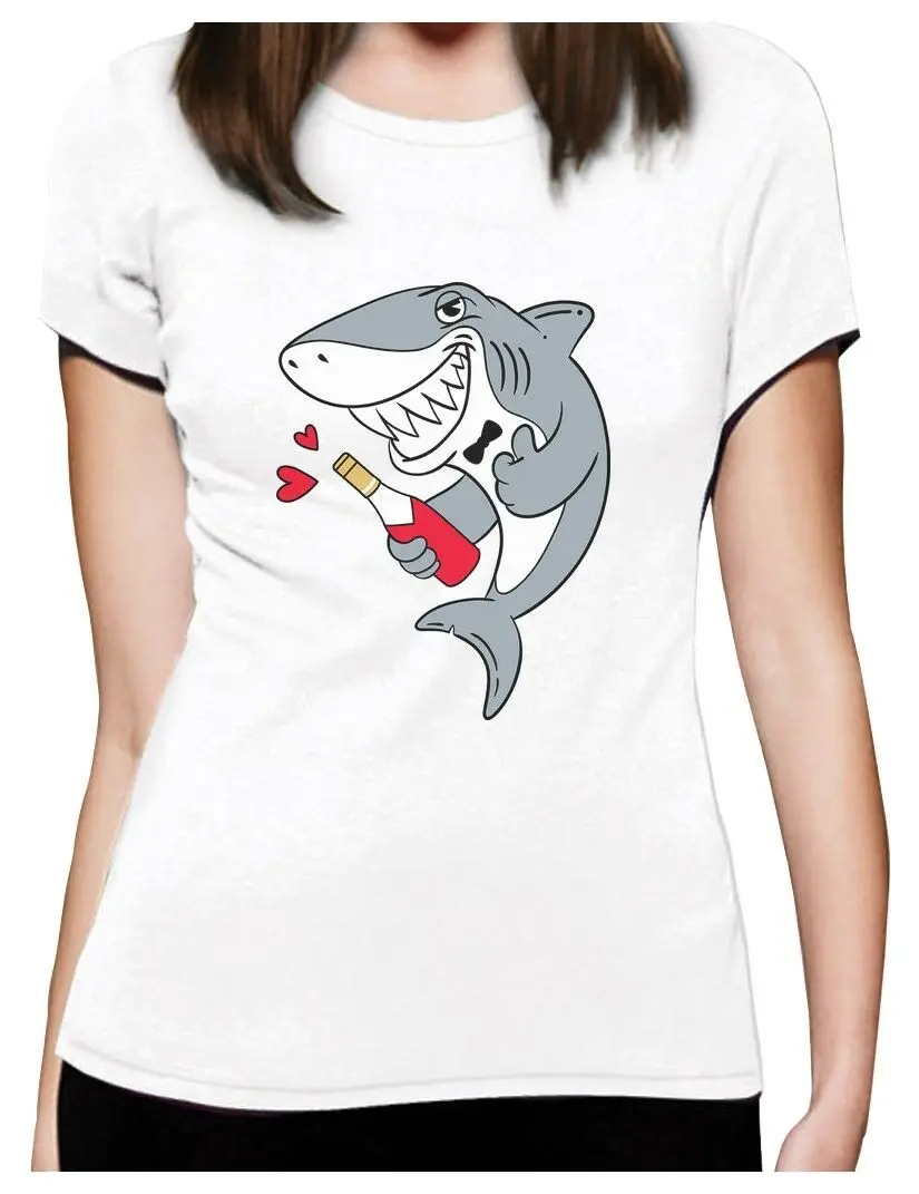 

Valentine's Day Romantic Shark Doo Doo Women T-Shirt