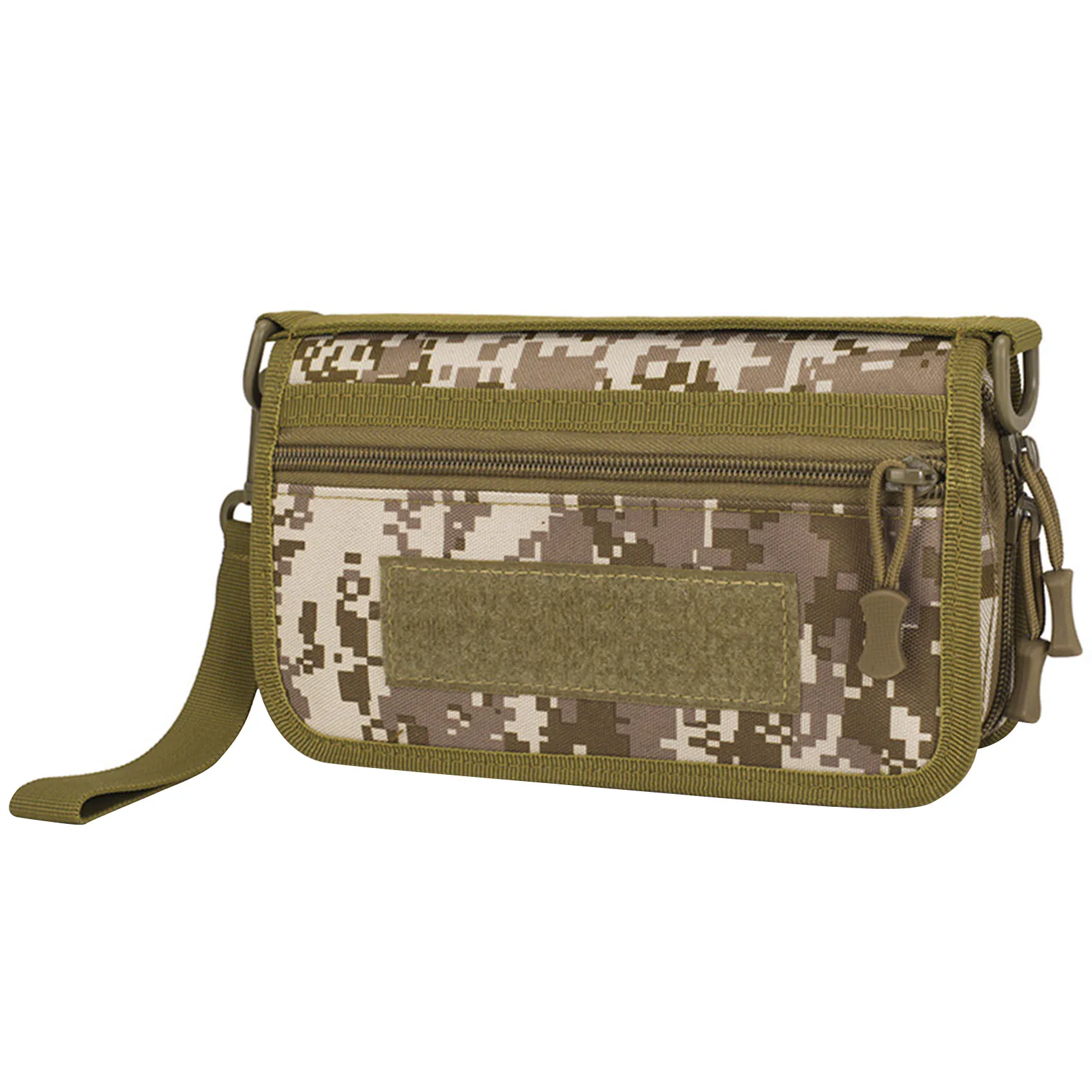

Men Handbag Outdoor Clutch Mountaineering Storage Handbag Mercerized Cotton Waterproof Coating Lining Hiking Coin Purse