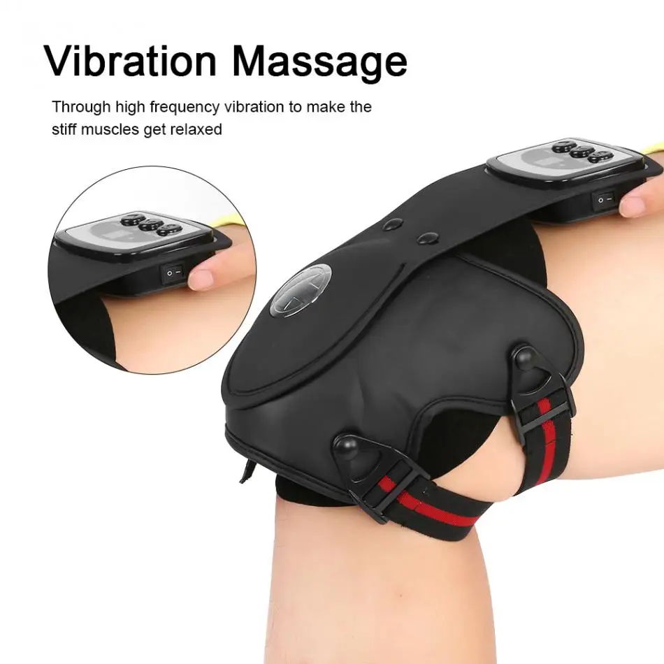 

Infrared Physiotherapy Instrument Knee Joint Arthritis Pain Relief Therapy Electrothermal Rehabilitatism Knee Pads Massager Belt