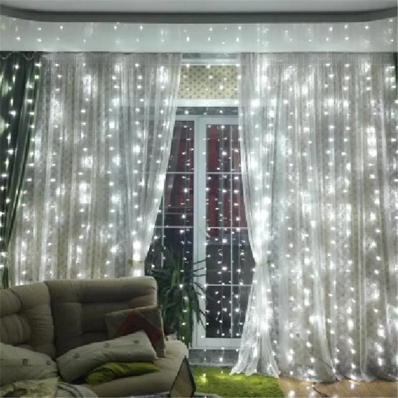 Цена Гирлянда, светодиодная, 4 х3 м, 400 светодиодов