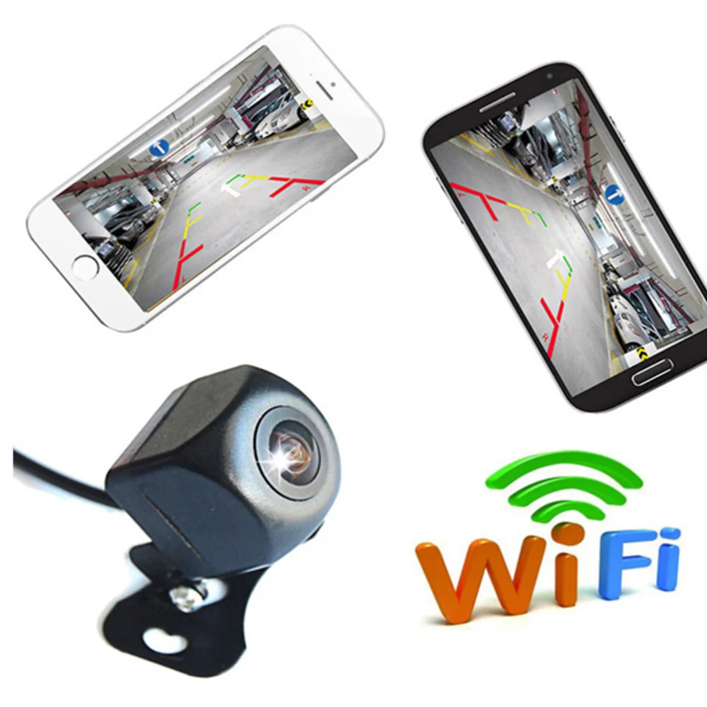 

Universal Wifi Car Backup Camera Night Vision Wireless Camera for Trucks Bus