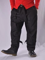 mens cargo pants spring and autumn new style handsome personality ribbon hip hop street leisure loose pants