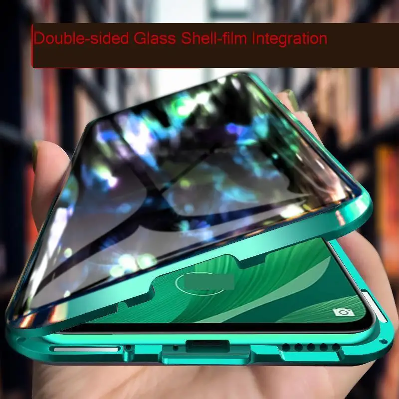 Магнитный 360 Полный Чехол для huawei mate 20 Pro P30 mate 20 Lite металлический передний задняя крышка из закаленного стекла huawei mate 20 Pro 20X чехлы