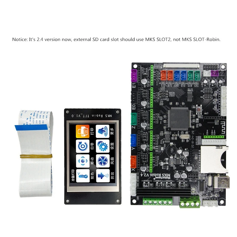 Makerbase MKS Robin STM32 Integrated Circuit Mainboard Open Source Hardware Support Marlin 2.0 Robyn Controller Mother Board wit |