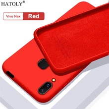 For Vivo Nex Case Cover Luxury Liquid Silicone Soft TPU Shockproof Bumper Cover For Vivo Nex A Protective Case For Vivo Nex S