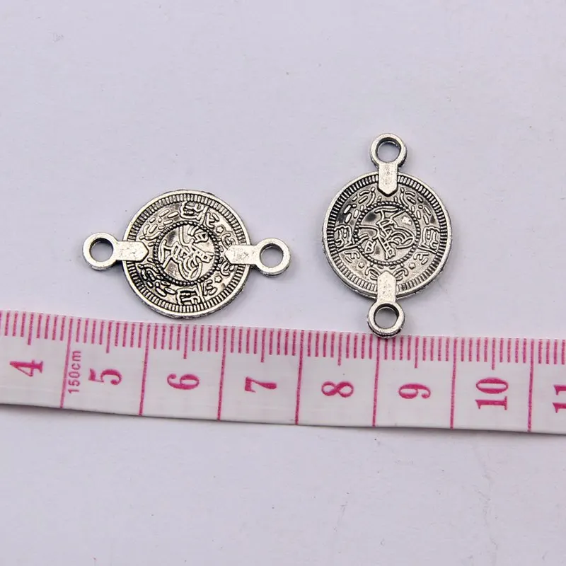 Подвески Серебряные в тибетском стиле для изготовления ювелирных изделий 10 шт. |