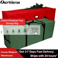 ourwarm oxford christmas tree storage bag outdoor furniture waterproof protect storage bag multi function polyester large bag