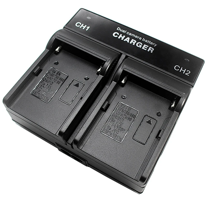 

NP-F970 Двухканальное зарядное устройство для Sony NP-F550 NPF730 NP-F750 NP-F960 CCD-RV100 CCD-SC55 CCD-батарея для камеры TRV81 с вилкой Стандарта США