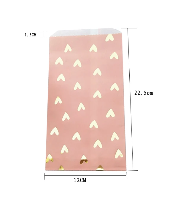 25 шт. розовые румяна из фольги|Подарочные сумки и упаковка| |