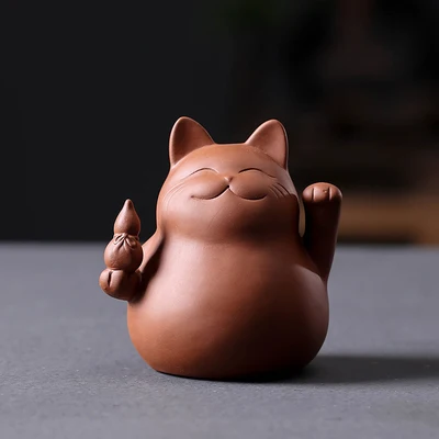 Фиолетовый песок Lucky Cat Чай домашнего любимца чайный набор кунг-фу комплект