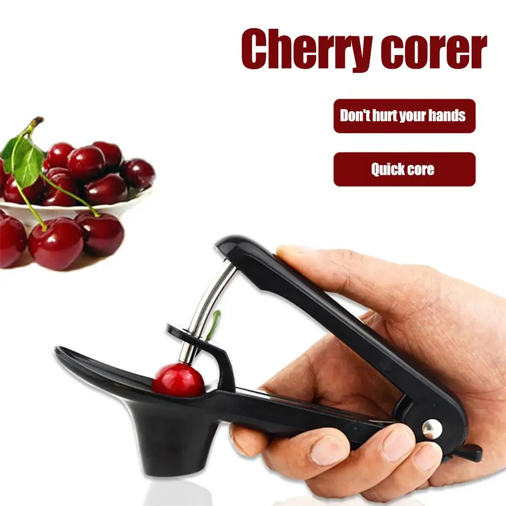 

Cherry Fruit Kitchen Olive Remover Pitter Remove Core Corer Remove Pit Tool Seed Gadget Stoner Fruit Vegetable Tools Easy To Use