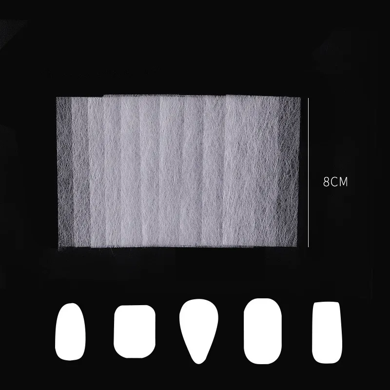 10/20/30 шт Профессиональный шелковое волокно Стекло форма ногтей Акриловые