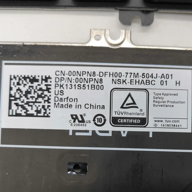 (99% новинка) английская клавиатура для DELL Latitude E7280 5280 E7285 E5285 с клавиатурой
