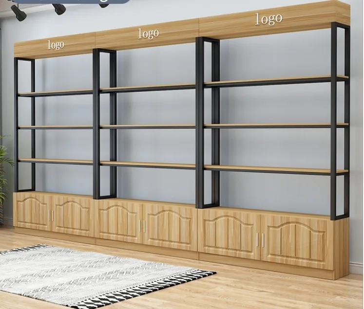 

Shelf display shelf shelf container store toy bag light luxury beauty salon cosmetics cabinet product display cabinet