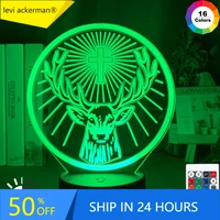 led night light lamp jagermeister 16 colors changing touch sensor usb and battery powered nightlight for bar table lamp