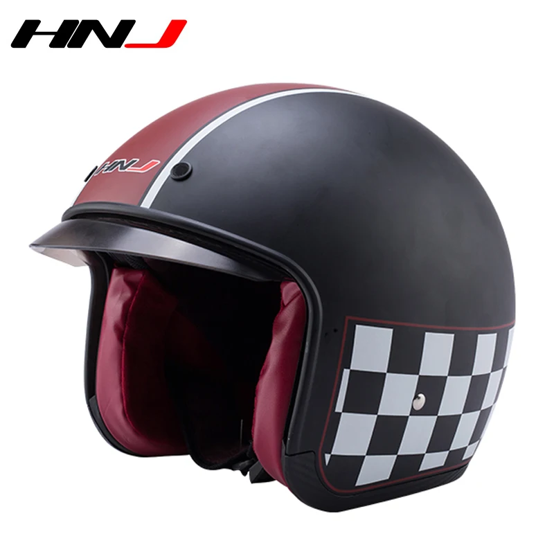 

Motorcycle Helmet For Men And Women Casco Moto Open Face Vintage Off-road Motorbike Helmet Motocross Helmets Cascos Para Moto