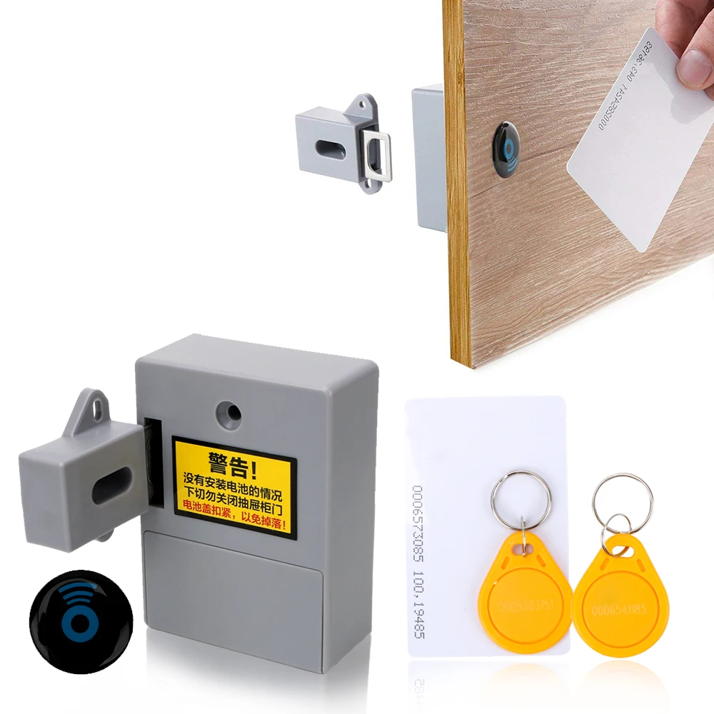 

Home Improvement Free Opening Cabinet Lock For Locker Wardrobe Shoe Cabinet Drawer Intelligent Sensor Hidden Invisible