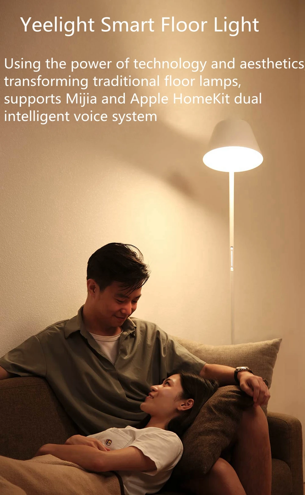 Xiaomi Yeelight YLLD01YL 12 Вт умный Диммируемый СВЕТОДИОДНЫЙ торшер wifi приложение управление Поддержка Mijia приложение Apple Homekit wifi управление