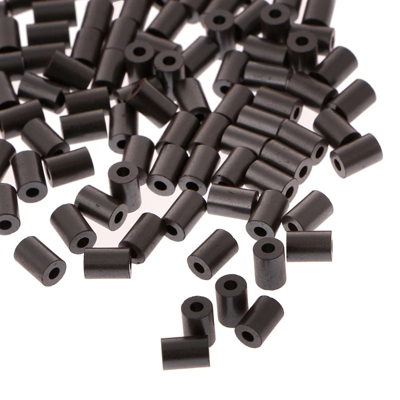 

P15F 100x Ferrite Sleeve Core EMI 3.5x5x1.5mm Cores Ring Filter Toroidal Ferrite Bead