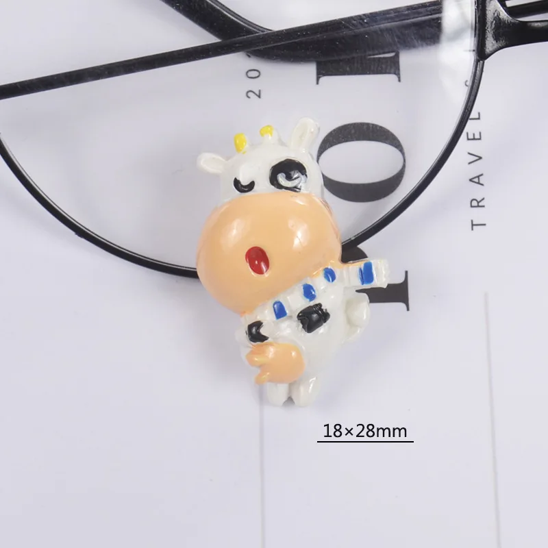 Мультфильм молочная корова поставки слаймов амулеты для DIY легкий глиняный набор