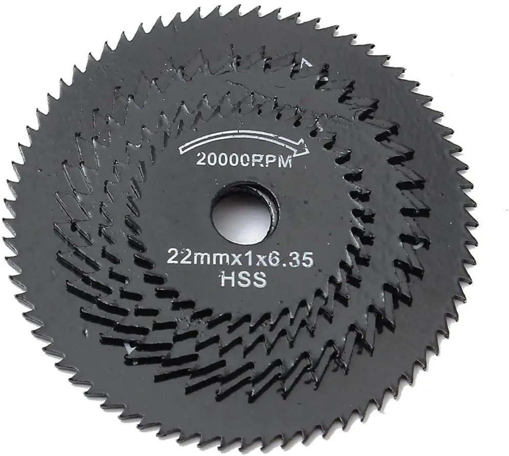 6Pcs Mini HSS Circular Saw Blade Rotary Tool For Dremel Metal Cutter Power Wood Cutting Discs Drill Mandrel Cutoff 22-44mm | Инструменты