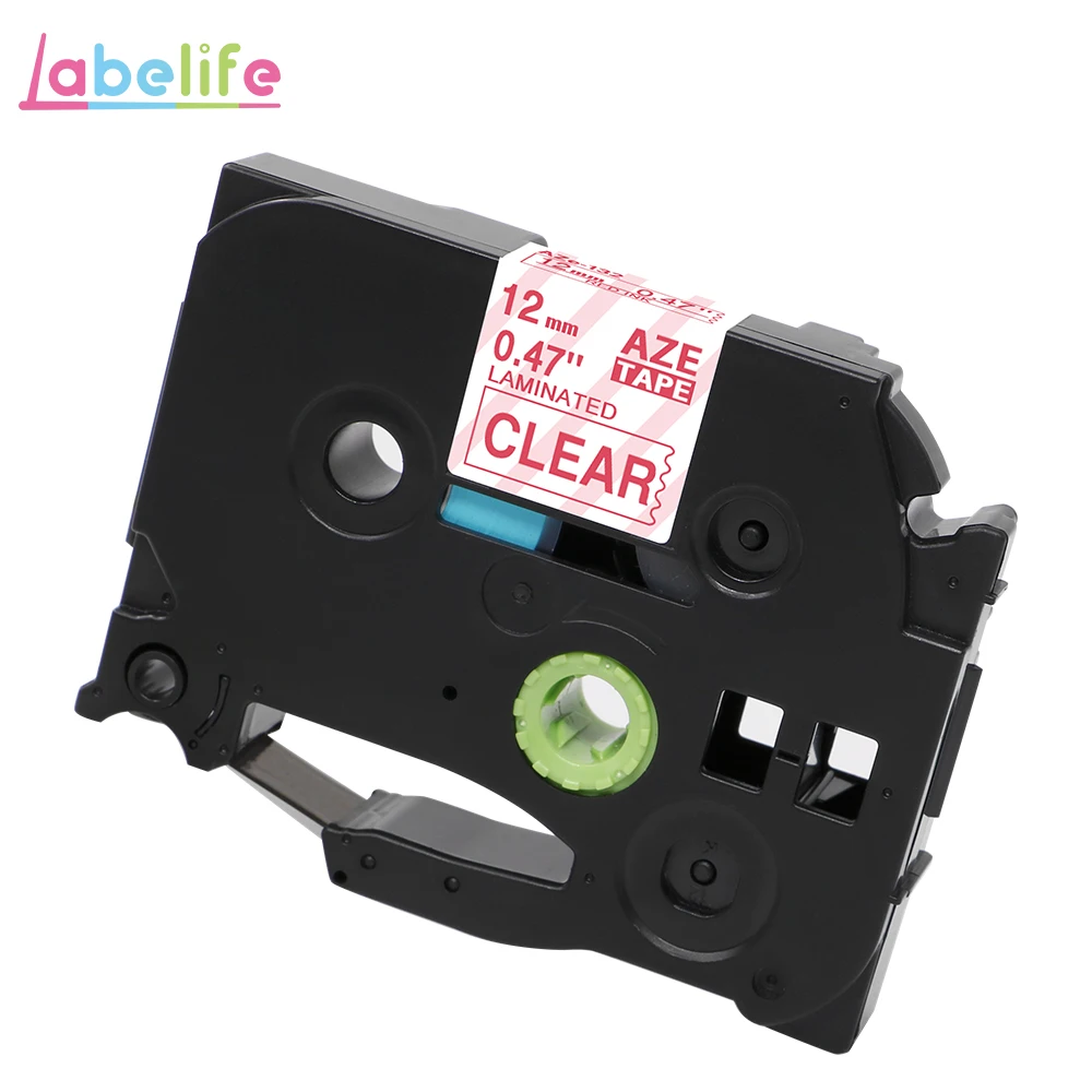 AZe-132 Labelife tze231 лента 1 шт. совместимый Brother PTouch для PT-D210 принтер этикеток 12 мм TZe 231 431 TZe TZ231 TZe-231 производитель этикеток - Цвет: AZe-132