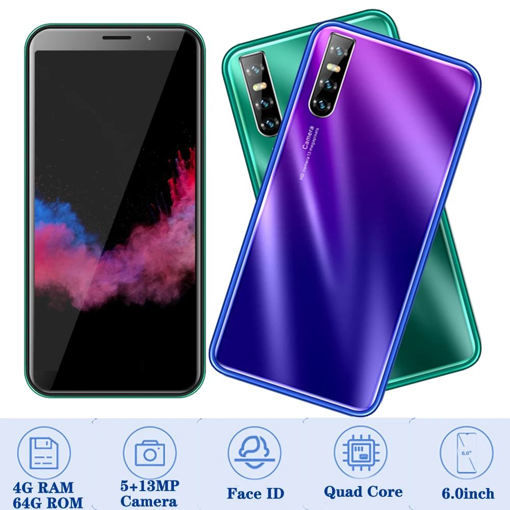 Смартфон A10 глобальная версия 4G RAM 64G ROM 6 0 дюймов 13 МП Android мобильные телефоны