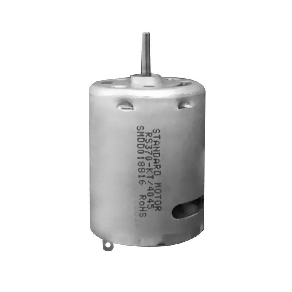 

Micro RS370 370 Motor DC 6V 7.2V 9V 12V Volt 33600RPM High Speed Strong Magnetic Power High Torque Electric Machinery