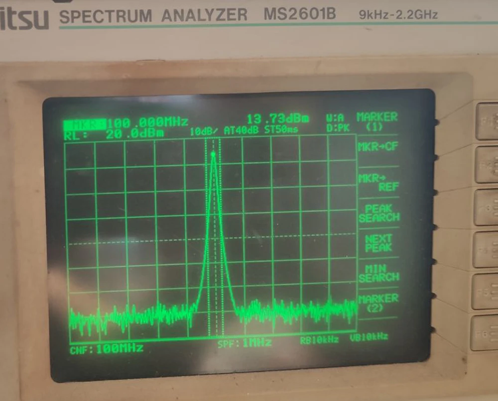 Кварцевый генератор для сетевого анализатора спектра 100 м 50 25 | Инструменты