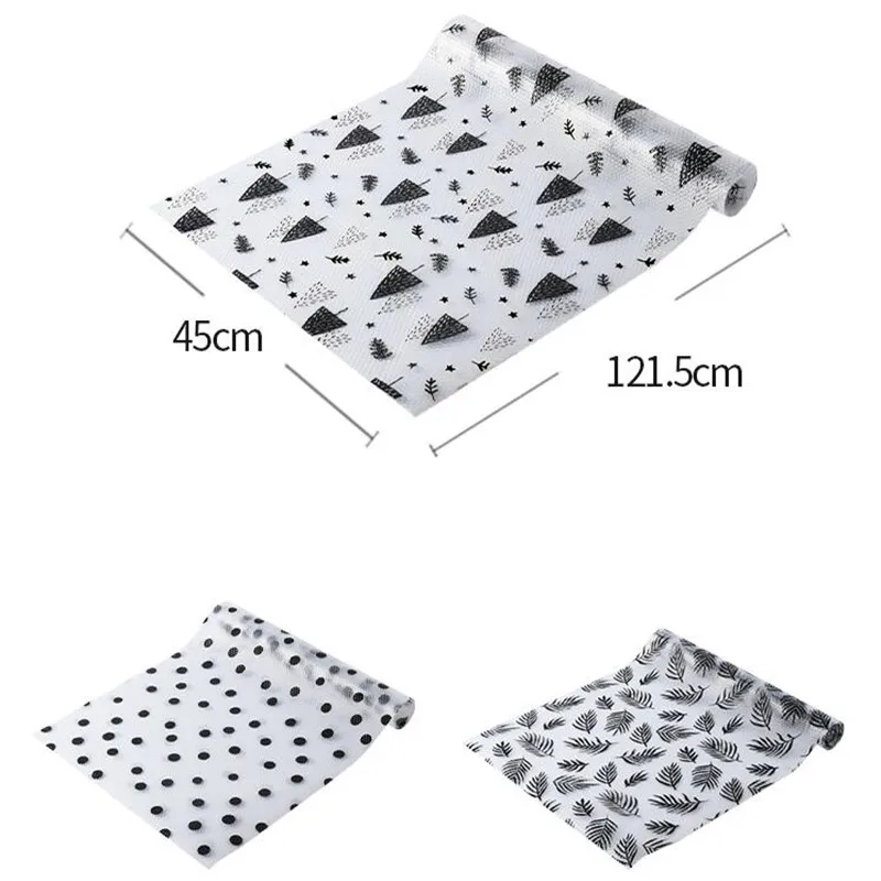 1 Roll EVA Oil-proof Moisture Kitchen Cupboard Mats Anti-frost Shoes Cabinet Drawer Pads Paper Placemat Home Decor | Дом и сад