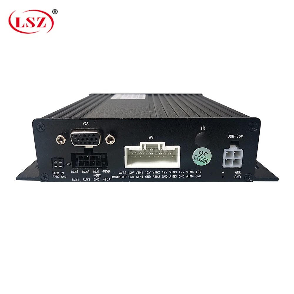 LSZ источник завод 4 канала широкое напряжение DC8V-36V 4Ch Мобильный DVR автобус/Грузовик PAL/NTSC