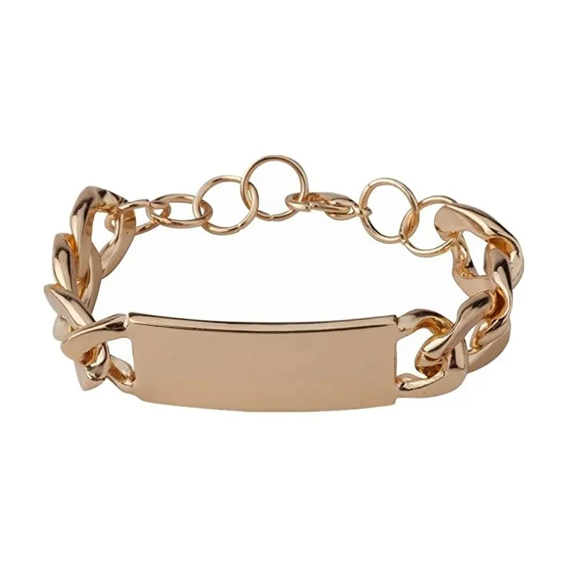 

Браслет-цепочка в стиле хип-хоп, толстый массивный браслет с кубинскими звеньями в стиле панк, металлическая массивная бижутерия под костюм...