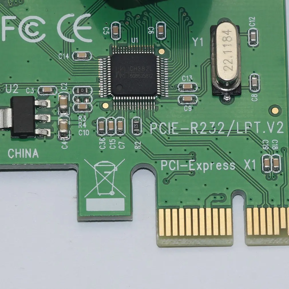 Многоцелевой принтер Pci E карта управления налогом Lpt/Rs2321 струна 1 параллельный