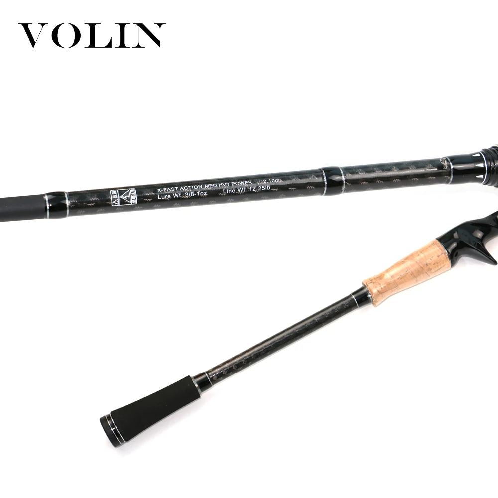 VOLIN Longcast спиннинговое удилище 1 98 м 2 4 Япония FUJI направляющее кольцо литое